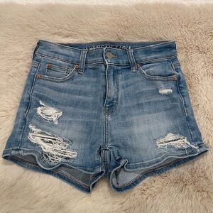 American Eagle Denim Hi-Rise Shortie